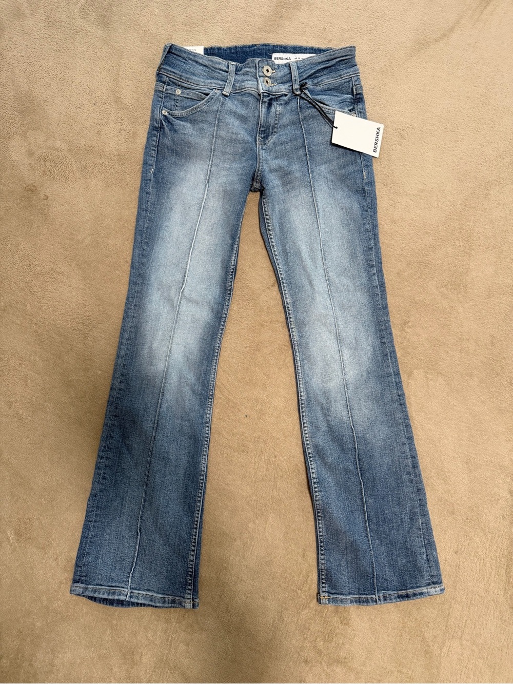Low-Rise Bootcut Jean